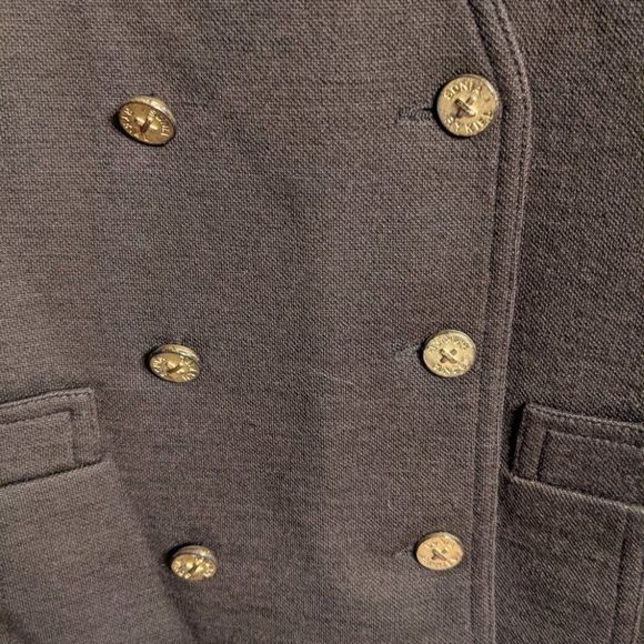 Vintage Sonia Rykiel Paris Brown Cropped Wool Blazer - Picture 5 of 6